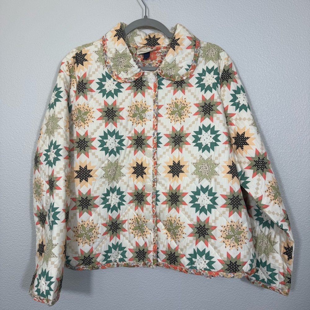 Universal Thread Starburst quilted Jacket - Multi… - image 1
